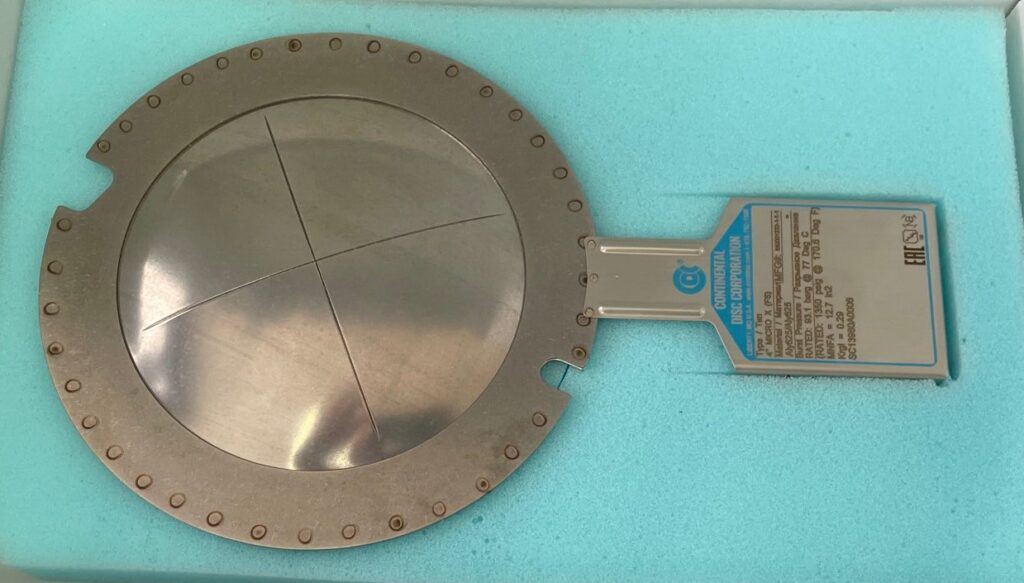 MICRO X Bursting Disc, 4 inch YARSEurope